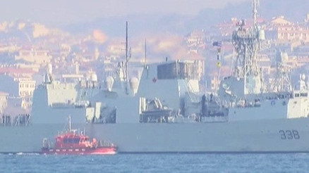 Nato gemileri Marmaraya açıldı