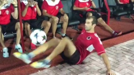 Skenderbeuyu büyüleyen gösteri