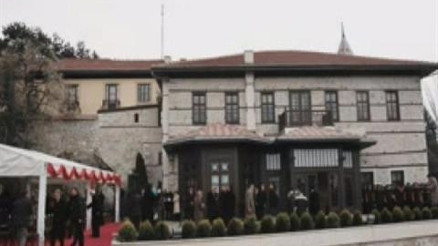 Atatürk Müze Köşkünde restorasyon çalışması-1