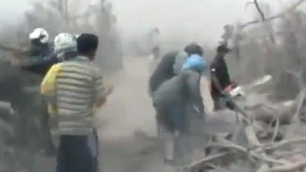 ENDONEZYADA YANARDAĞ DEHŞETİ