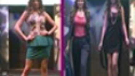 ÜNLÜ MANKENLER AVMDE DEFİLEYE ÇIKTI