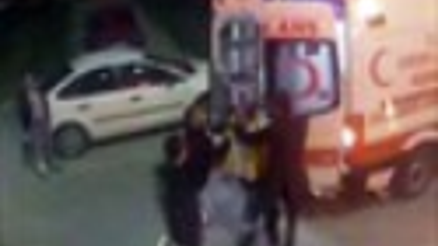 112 EKİPLERİNE TEKME TOKAT SALDIRDILAR