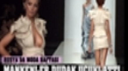 RUSYADA MANKENLER PODYUMDAYDI