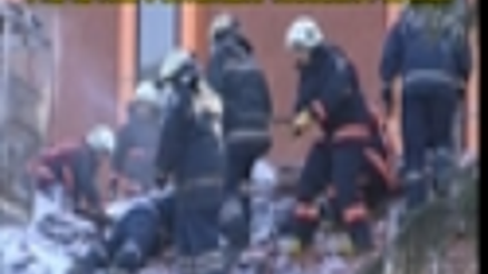 112 İSTASYONUNDA YANGIN