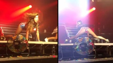 Nicole Scherzingerdan twerk şov