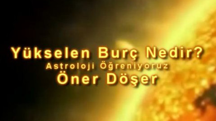 Yükselen Burç Nedir