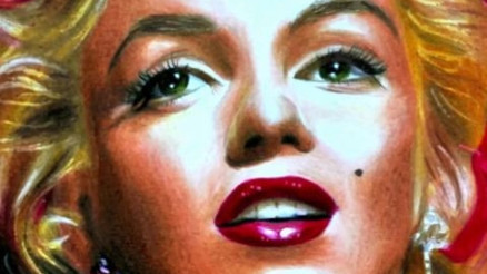 Efsaneleşmiş Marilyn Monroeyu Resmetmek