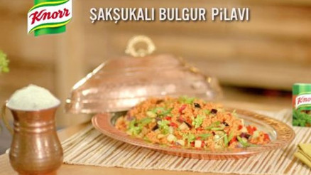 Şakşukalı Bulgur Pilavı