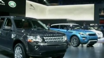 Jaguar ve Land Rover Standı Los Angeles Otomobil Fuarı 2012