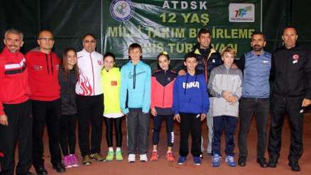 12 Yaş Tenis Milli Takımı Adanada belirlendi