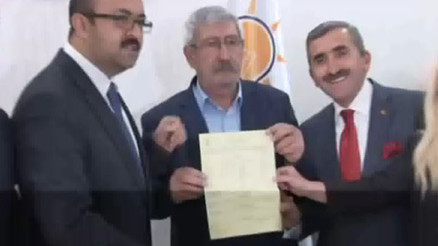 Kardeş Kılıçdaroğlu resmen AK Parti’de Kardeş Kılıçdaroğlu resmen AK Parti’de