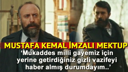 Vatanım Sensin yeni bölüm fragmanına Atatürk imzası