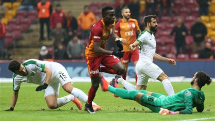 Galatasaray-Akhisar Belediyespor maçından fotoğraflar