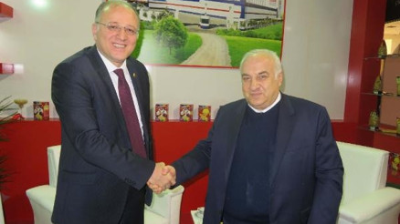 Koçerden Oba Makarna standına ziyaret