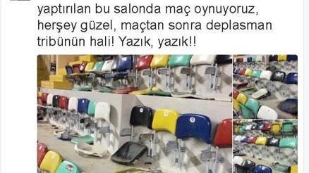 Best Balıkesirden Galatasaray Odeabank taraftarlarına sitem