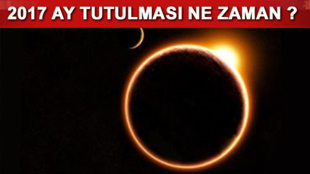 Ay tutulması ne zaman Sadece günler kaldı