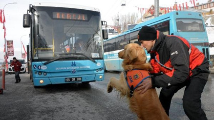 Palandökende jandarmadan nefes kesen tatbikat