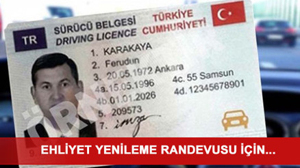 Ehliyet yenileme randevusu nasıl alınır | Ehliyet yenileme ücreti ne kadar Ehliyet yenileme randevusu nasıl alınır | Ehliyet yenileme ücreti ne kadar