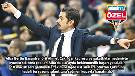 Çakı: Almanya’da basketbolun seviyesi Türkiye’ye göre düşük