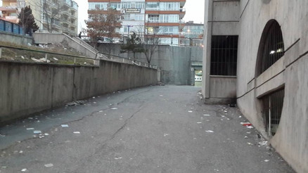 Evsizlerin tinercilerin mekânı oldu