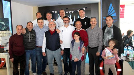 Yelken dostları buluştu
