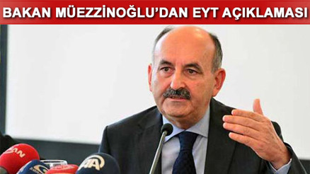 Emeklilikte yaşa takılanlara Bakan Müezzinoğlundan son açıklama