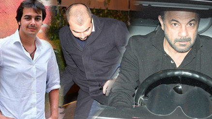 Kerem Alışık oğlu ile sinemada