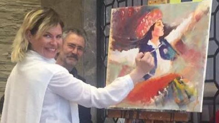 Ödemişli kadın efeler Ankarada