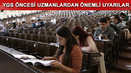 YGSye gireceklere tavsiyeler Bunları yapmayın