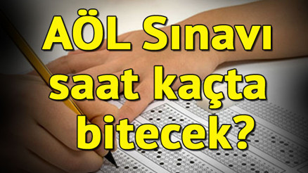 AÖL sınavları saat kaçta başladı, ne zaman bitecek Açık Öğretim Sınav süresi kaç saat