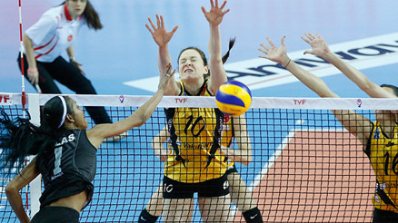VakıfBank set vermedi