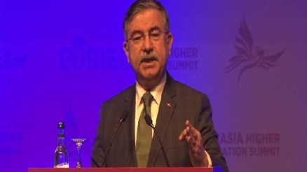 Bakan Yılmaz, Avrasya Yükseköğretim Zirvesinde konuştu