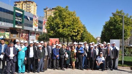 Gaziantepte Sağlıklı yaşam yürüyüşü