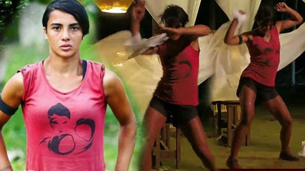 Survivor Sabriyeden dans şov