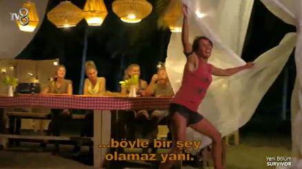 Survivor Sabriyeden dans şov