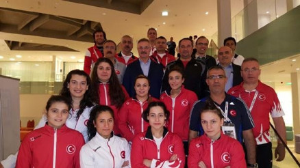 Şaziye Erdoğan Avrupa üçüncüsü oldu