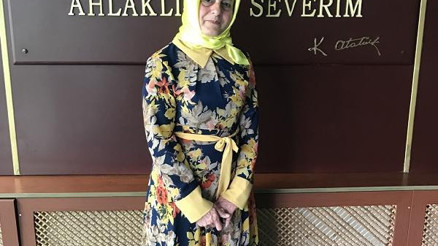 Türkiyenin gündemindeki kadını DHA buldu