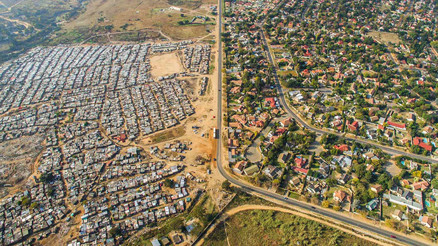 Cape Town’daki zengin-fakir uçurumunun en somut hali