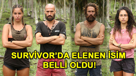 Survivorda bu hafta kim elendi Survivorda adaya veda eden isim belli oldu
