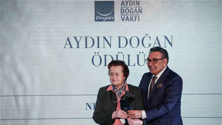 21. Aydın Doğan Ödülü Neş’e Erdok’a verildi
