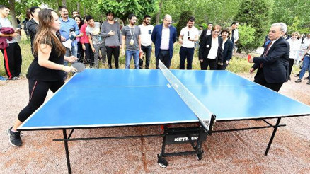 Gençlere Başkan sürprizi