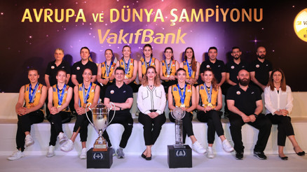 VakıfBankın şampiyonluk hikayesi anlatıldı