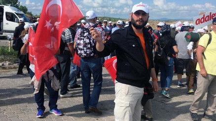 Karada, denizde, havada adalet eylemi