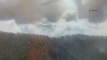 Alanyada orman yangını Söndürme ekibine şok talimat