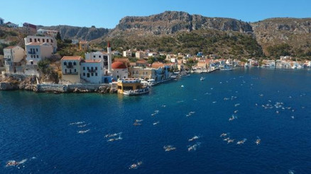Meis- Kaş arasında kulaçlar dostluk için atıldı
