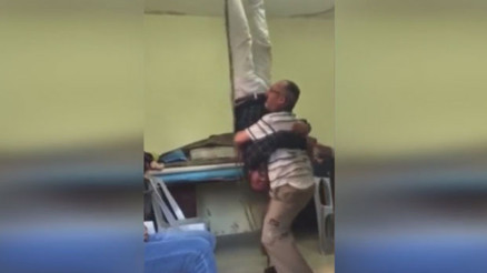 Çığlıklar attıran bel fıtığı tedavisi sosyal medayada olay oldu