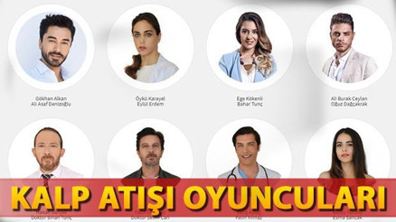 Kalp Atışı oyuncuları seyircilerin dikkatini çekti İşte, Kalp Atışı oyuncuları
