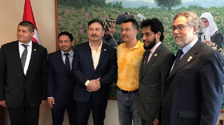 Taif heyetinden Isparta ziyareti