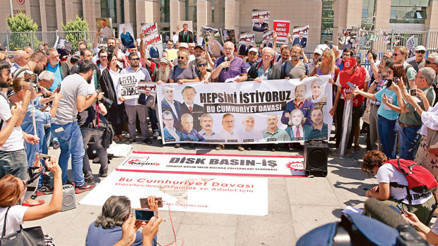 Bu gazetecilere gözdağı davası