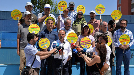 HDPnin eylemi 3ncü gününde HDPnin eylemi 3ncü gününde